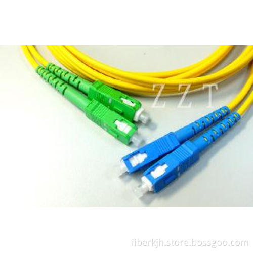 G652D 1.6mm Single Mode Patch Cord SC / APC , Fiber Optic C